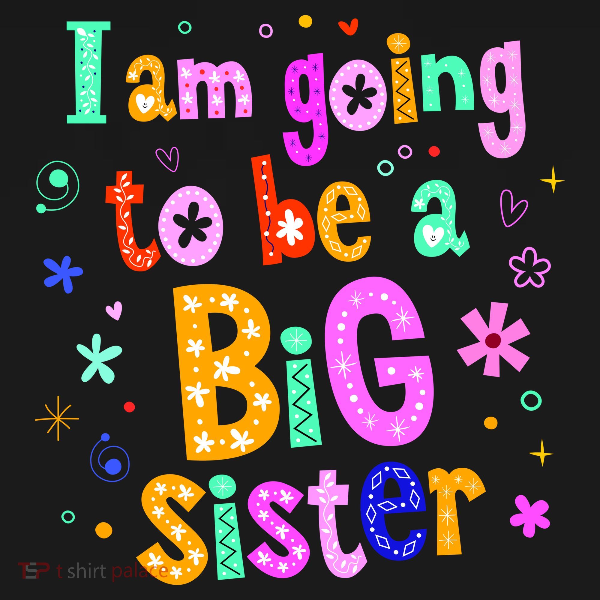 I Am Going To Be A Big Sister Visor