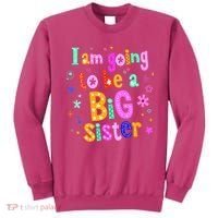 I Am Going To Be A Big Sister Sweatshirt thumb 0