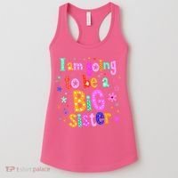 I Am Going To Be A Big Sister Women's Tank Top thumb 0
