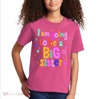 I Am Going To Be A Big Sister Kids T-Shirt thumb 2