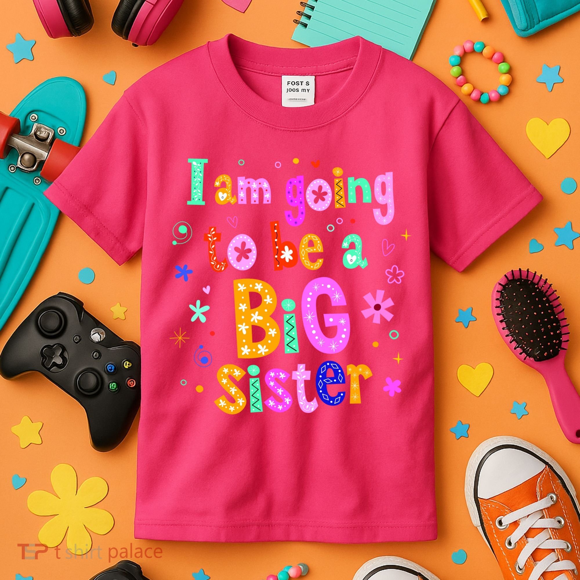 I Am Going To Be A Big Sister Kids T-Shirt