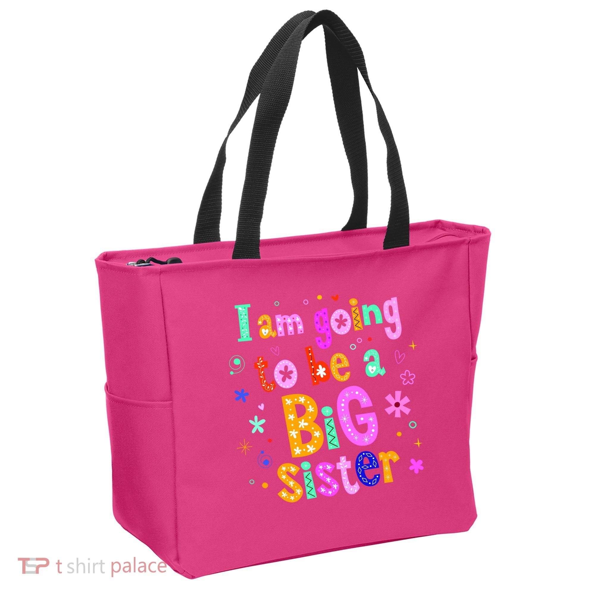 I Am Going To Be A Big Sister Tote Bag