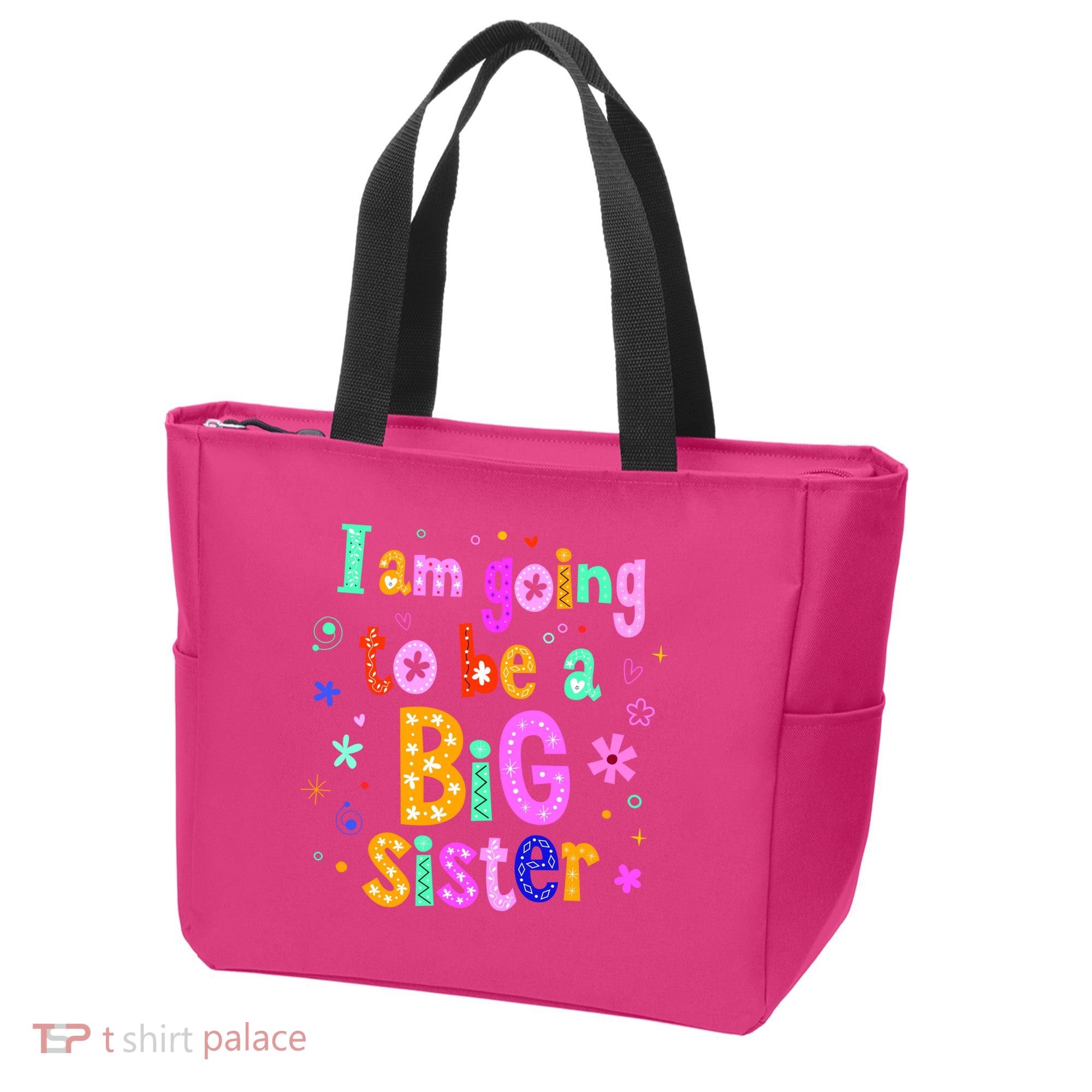 I Am Going To Be A Big Sister Tote Bag