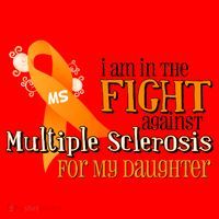 I Am In The Fight Against Multiple Sclerosis For My Daughter Santa Hat thumb 1