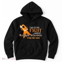 I Am In The Fight Against Multiple Sclerosis For My Son Hoodie thumb 0