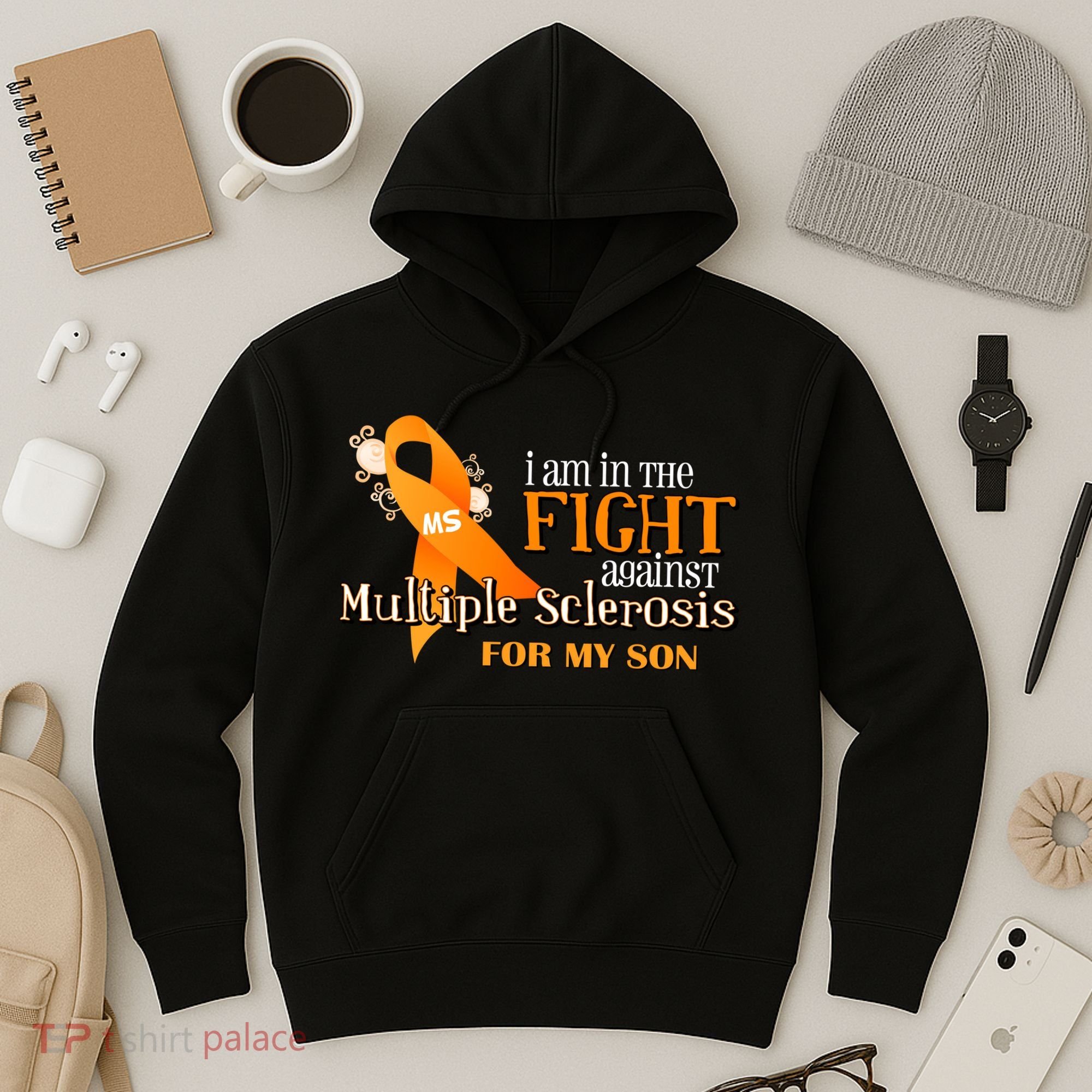 I Am In The Fight Against Multiple Sclerosis For My Son Hoodie