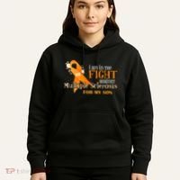 I Am In The Fight Against Multiple Sclerosis For My Son Hoodie thumb 5