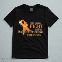 I Am In The Fight Against Multiple Sclerosis For My Son T-Shirt thumb 5