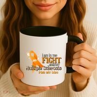 I Am In The Fight Against Multiple Sclerosis For My Son Coffee Mug thumb 3