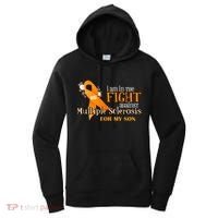 I Am In The Fight Against Multiple Sclerosis For My Son Women's Hoodie thumb 0