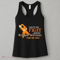 I Am In The Fight Against Multiple Sclerosis For My Son Women's Tank Top thumb 3