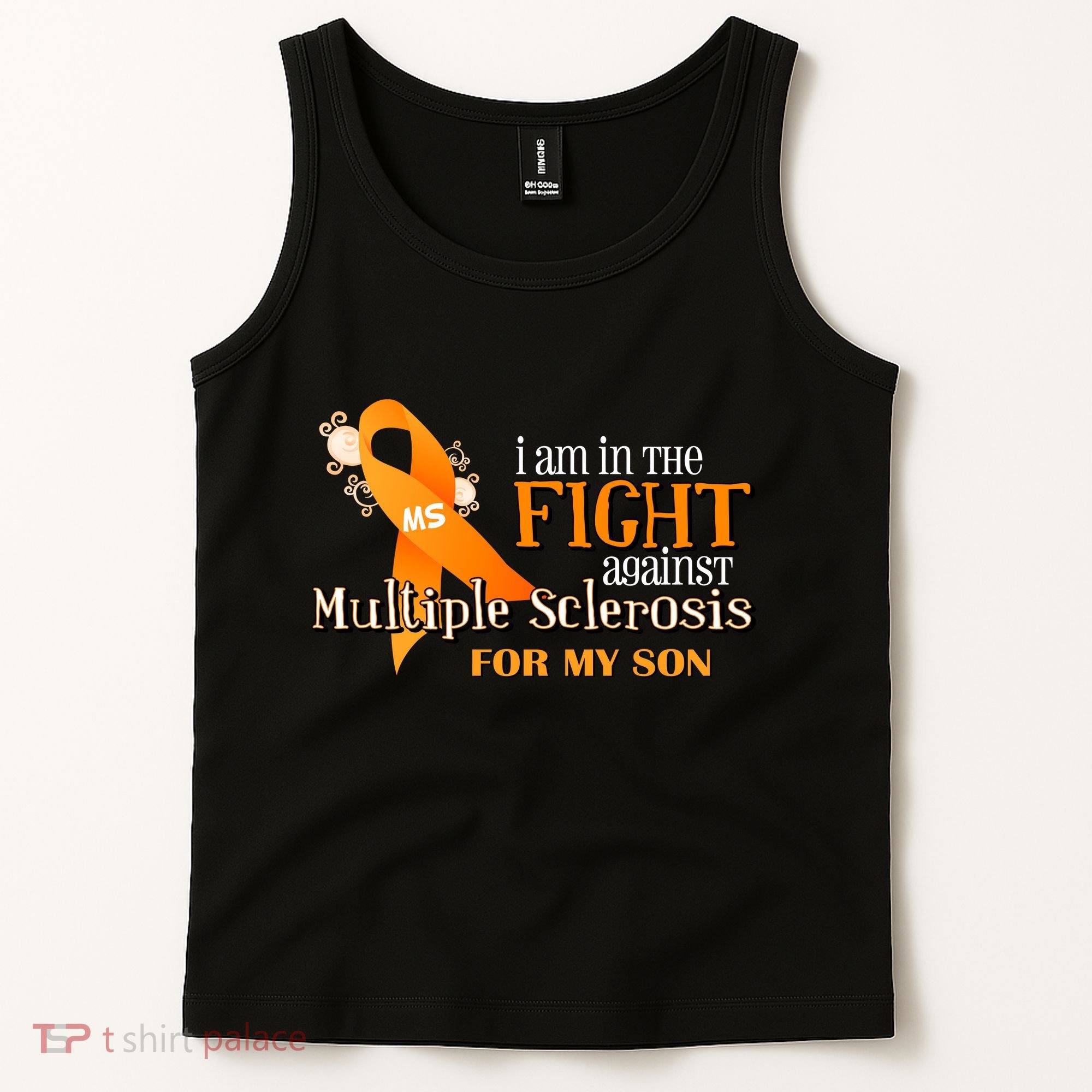 I Am In The Fight Against Multiple Sclerosis For My Son Tank Top