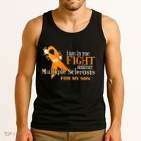 I Am In The Fight Against Multiple Sclerosis For My Son Tank Top thumb 3