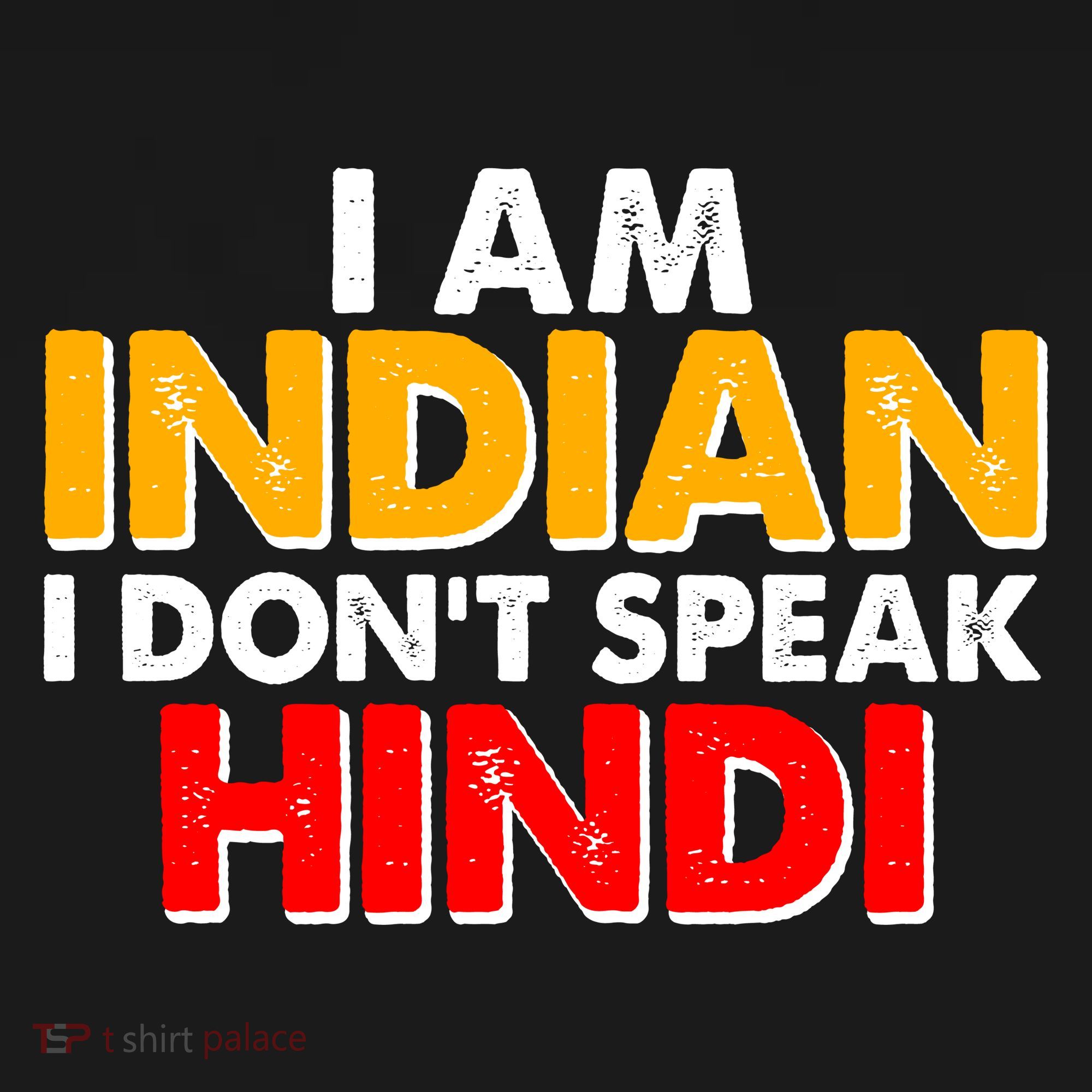 I Am Indian I Don't Speak Hindi Ornament