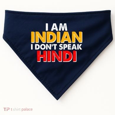 I Am Indian I Don't Speak Hindi USA-Made Doggie Bandana