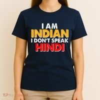 I Am Indian I Don't Speak Hindi T-Shirt thumb 4