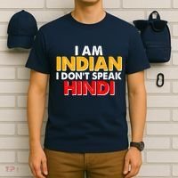 I Am Indian I Don't Speak Hindi T-Shirt thumb 6