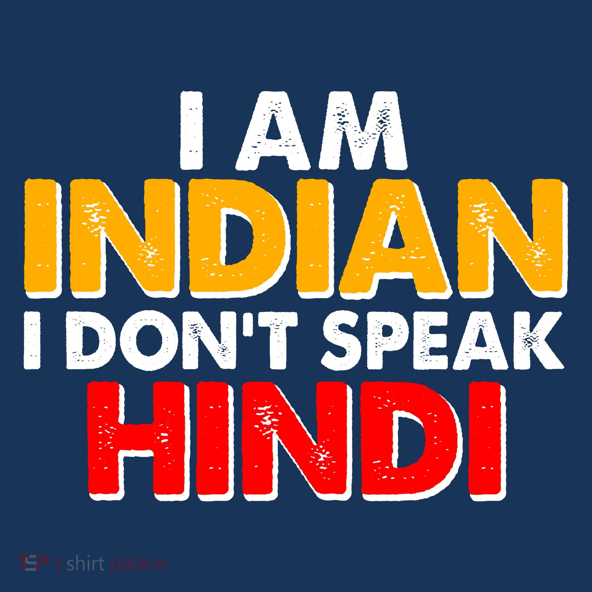 I Am Indian I Don't Speak Hindi Coaster