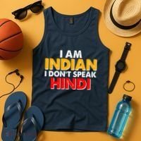 I Am Indian I Don't Speak Hindi Tank Top thumb 4