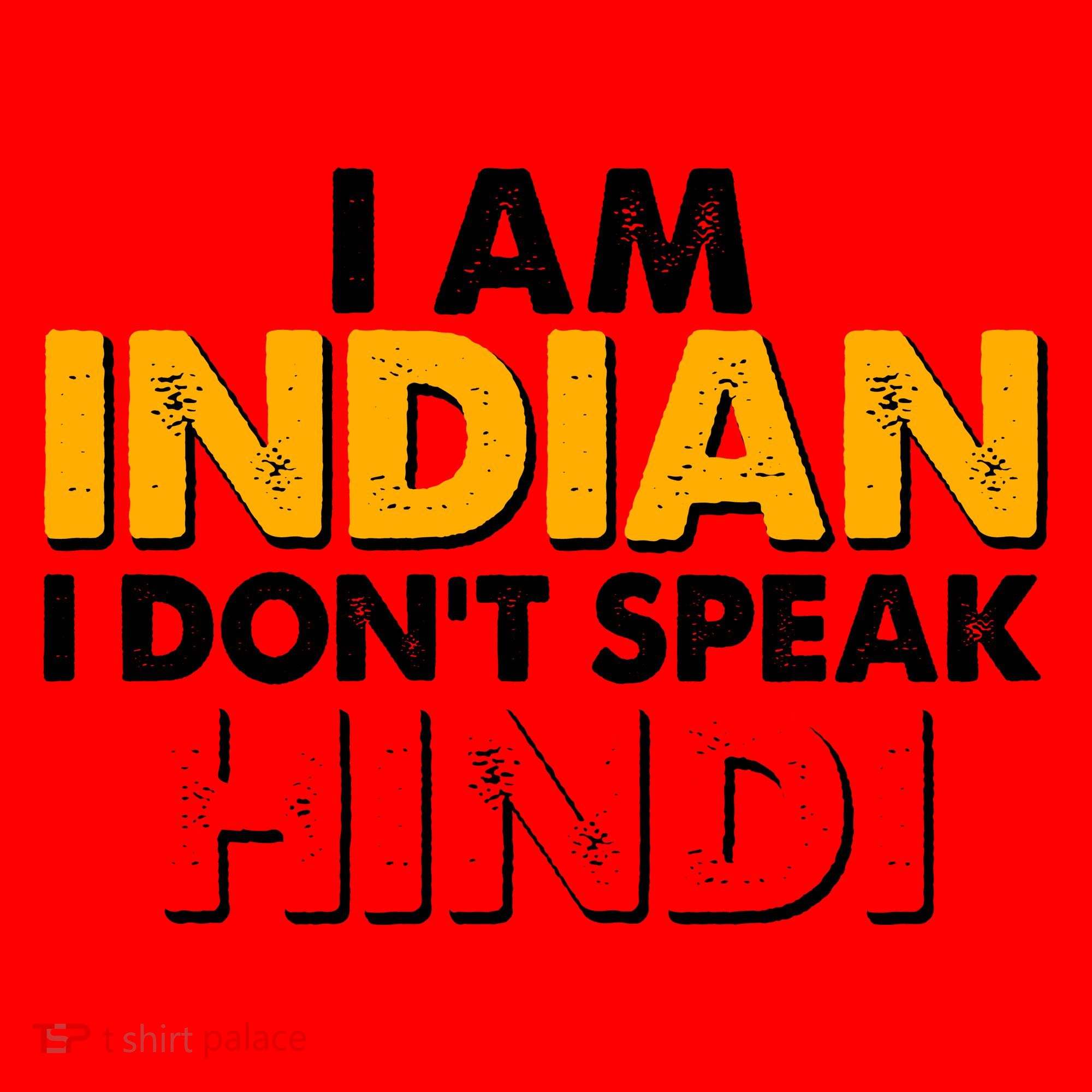 I Am Indian I Don't Speak Hindi Santa Hat