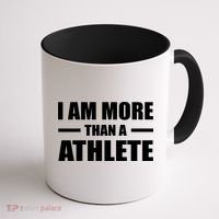 I Am More Than An Athlete Coffee Mug thumb 1