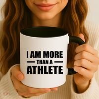 I Am More Than An Athlete Coffee Mug thumb 3