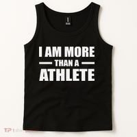I Am More Than An Athlete Tank Top thumb 2