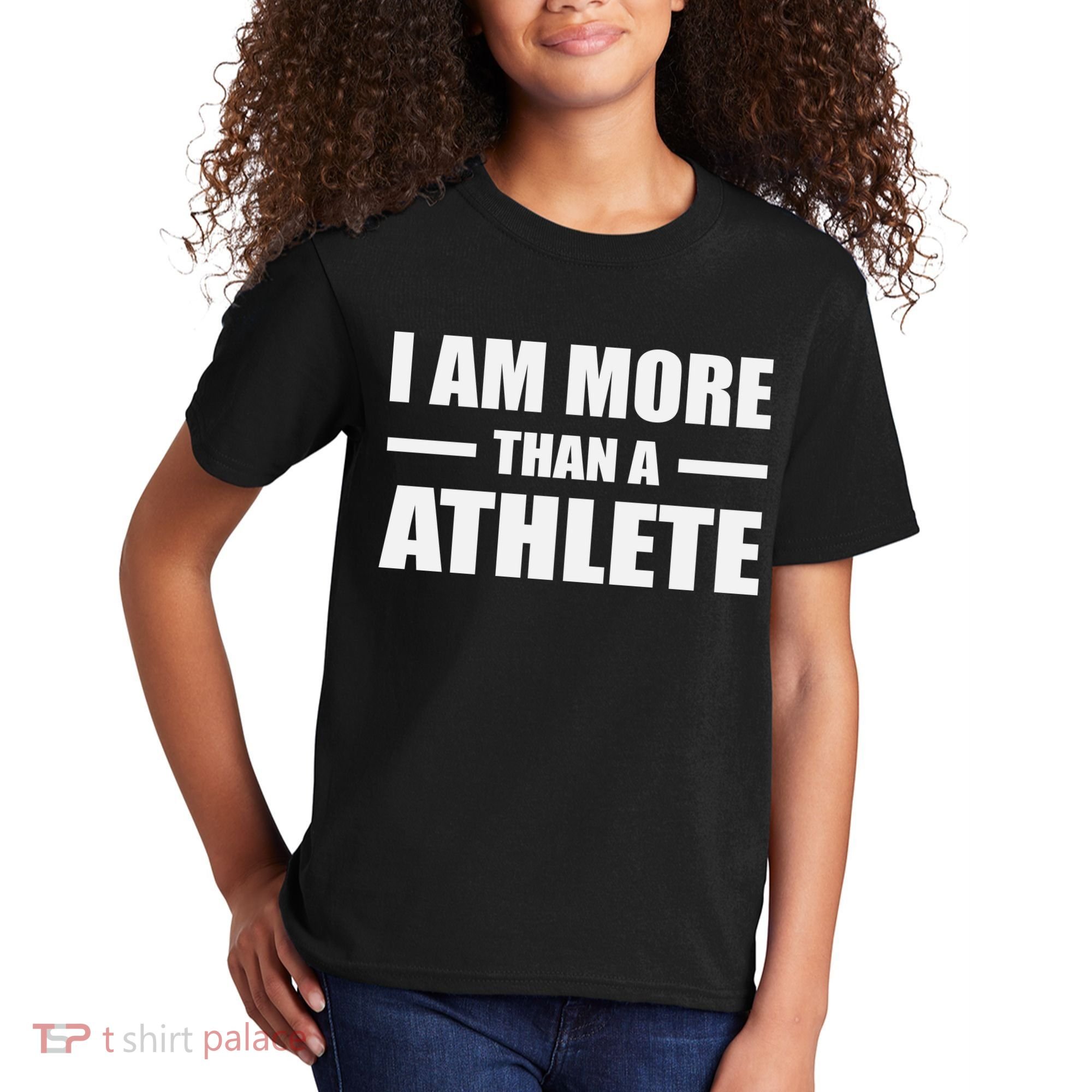 I Am More Than An Athlete Kids T-Shirt