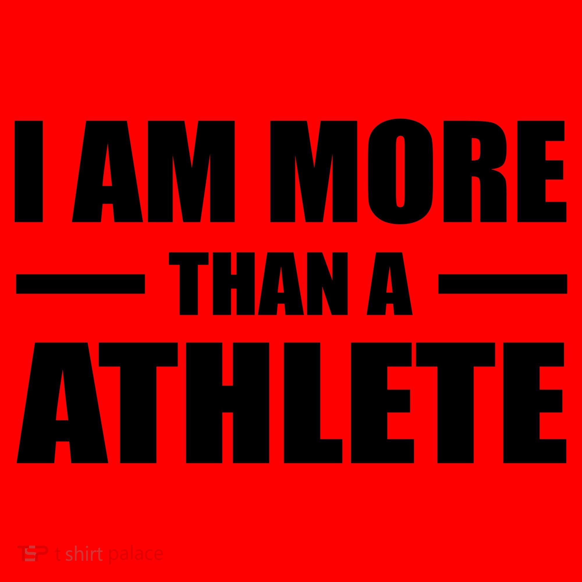 I Am More Than An Athlete Santa Hat