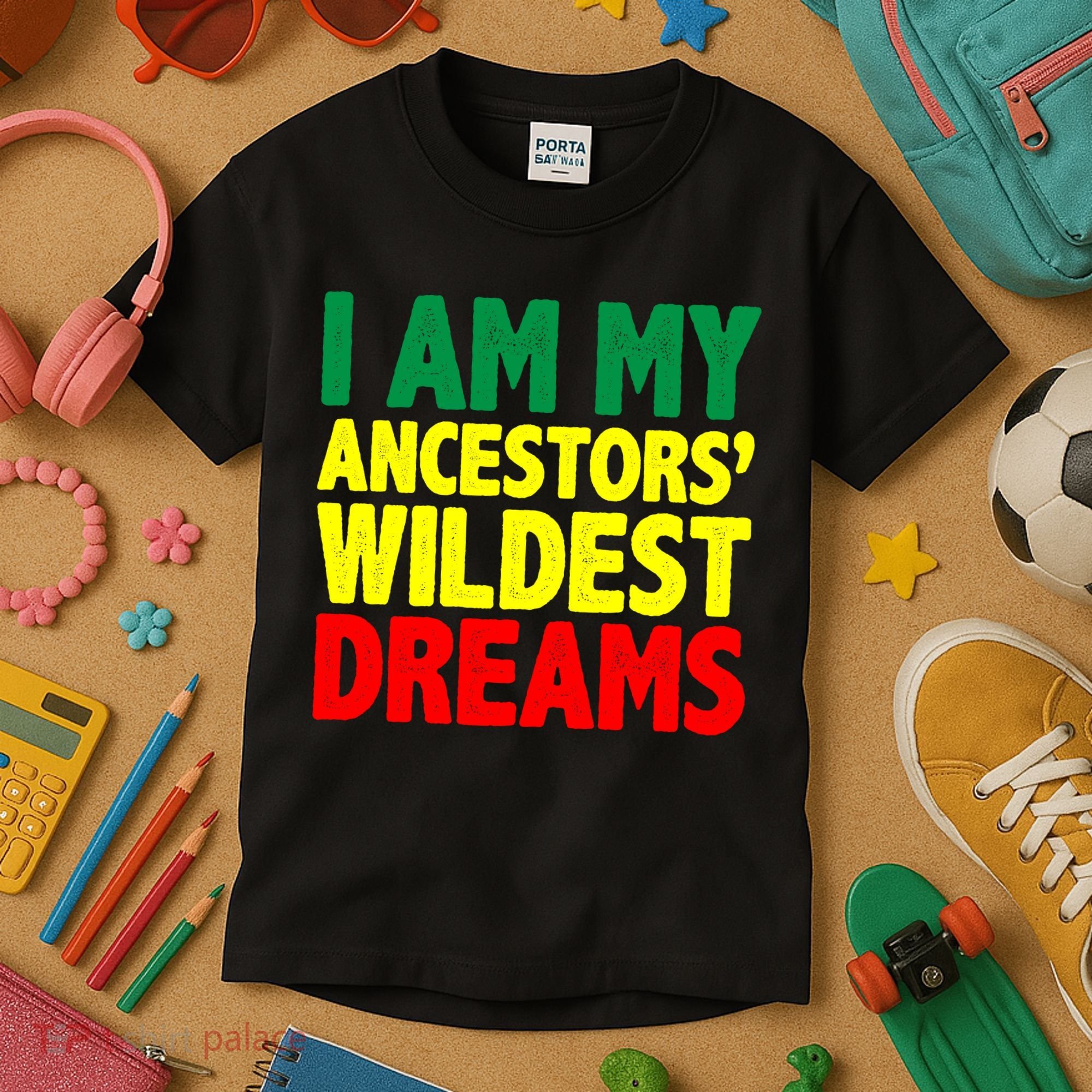 I Am My Ancestor Wildest Dream Kids T-Shirt