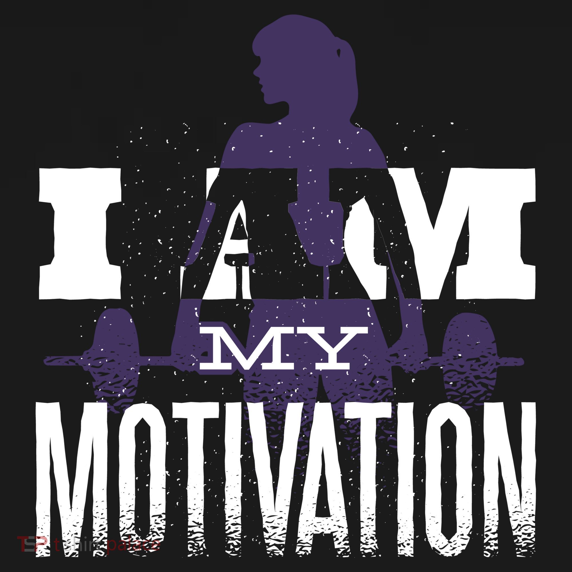 I Am My Motivation Gym Exercise Workout Backpack