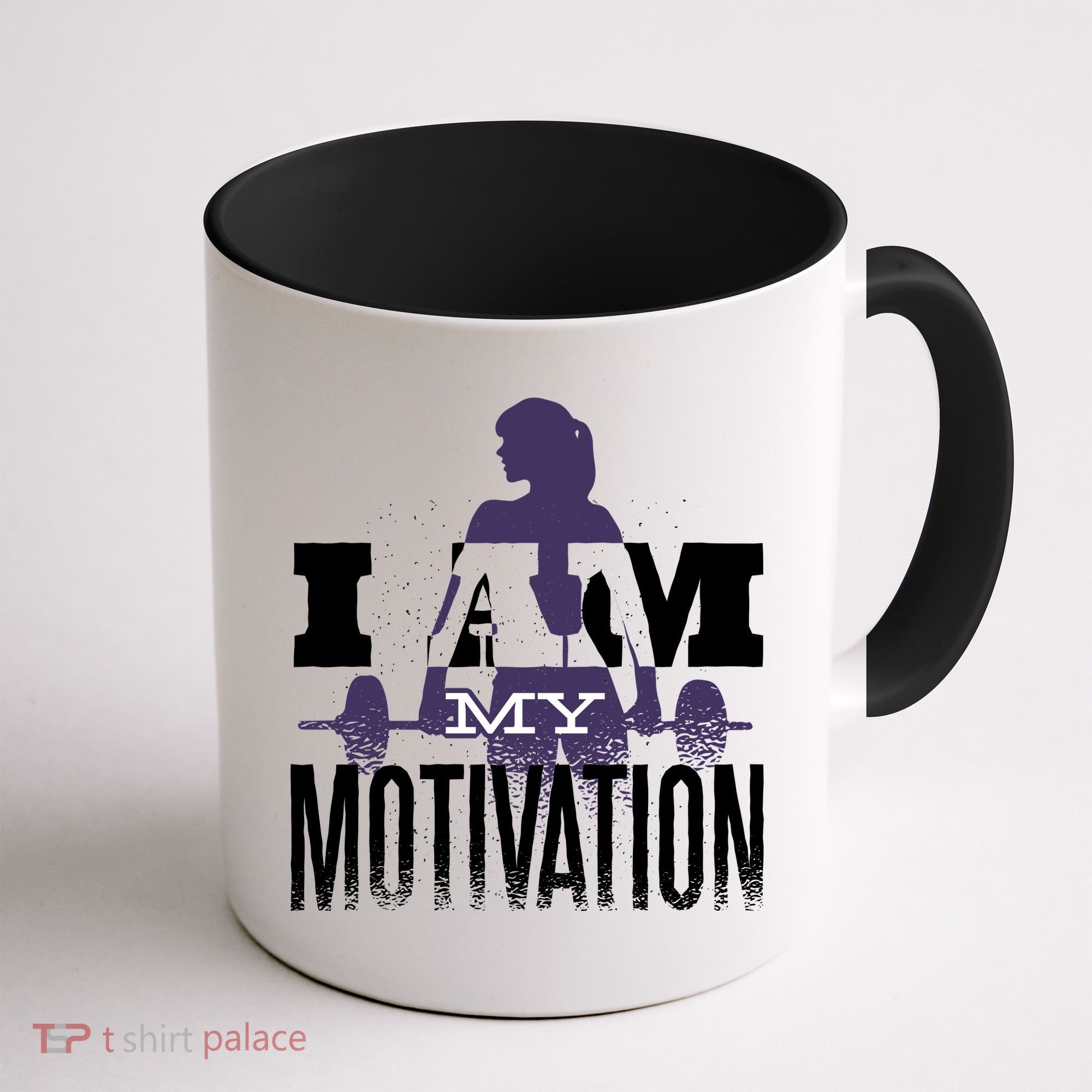 I Am My Motivation Gym Exercise Workout Coffee Mug