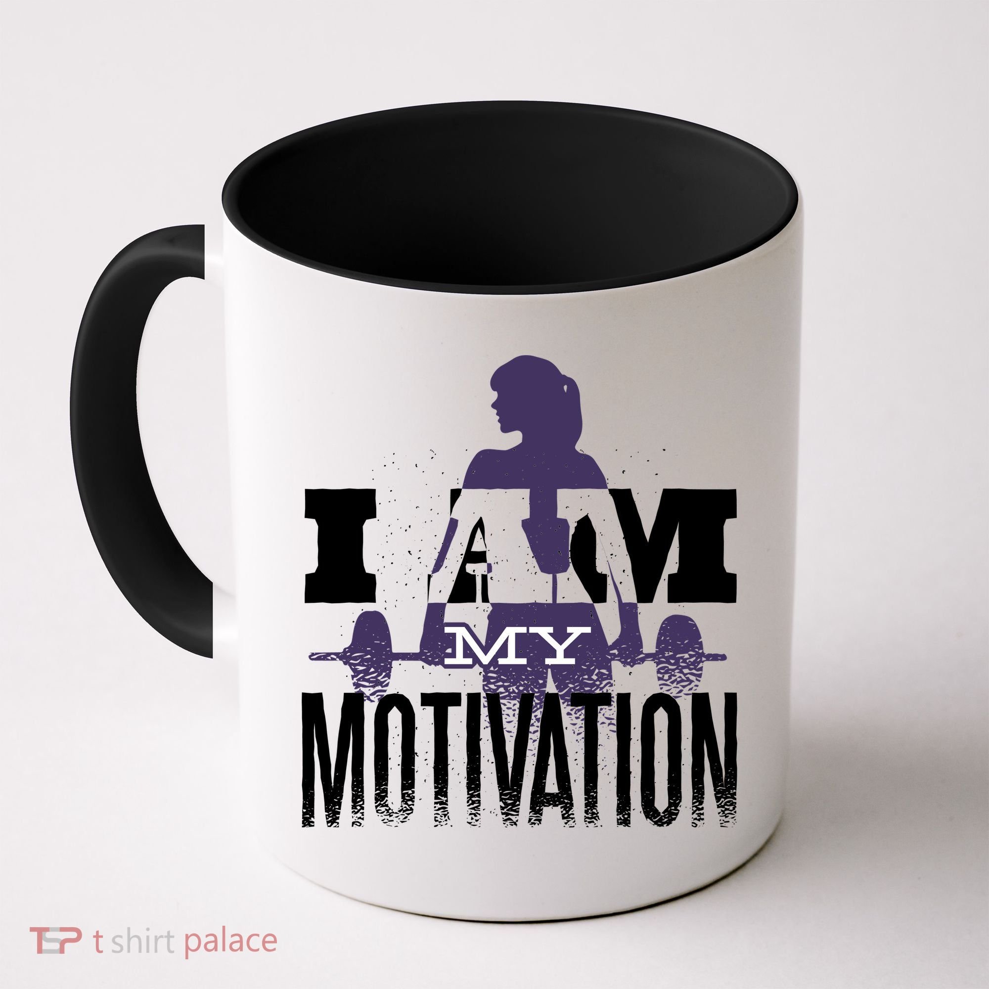 I Am My Motivation Gym Exercise Workout Coffee Mug