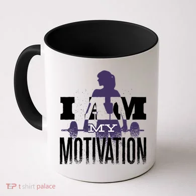 I Am My Motivation Gym Exercise Workout Coffee Mug