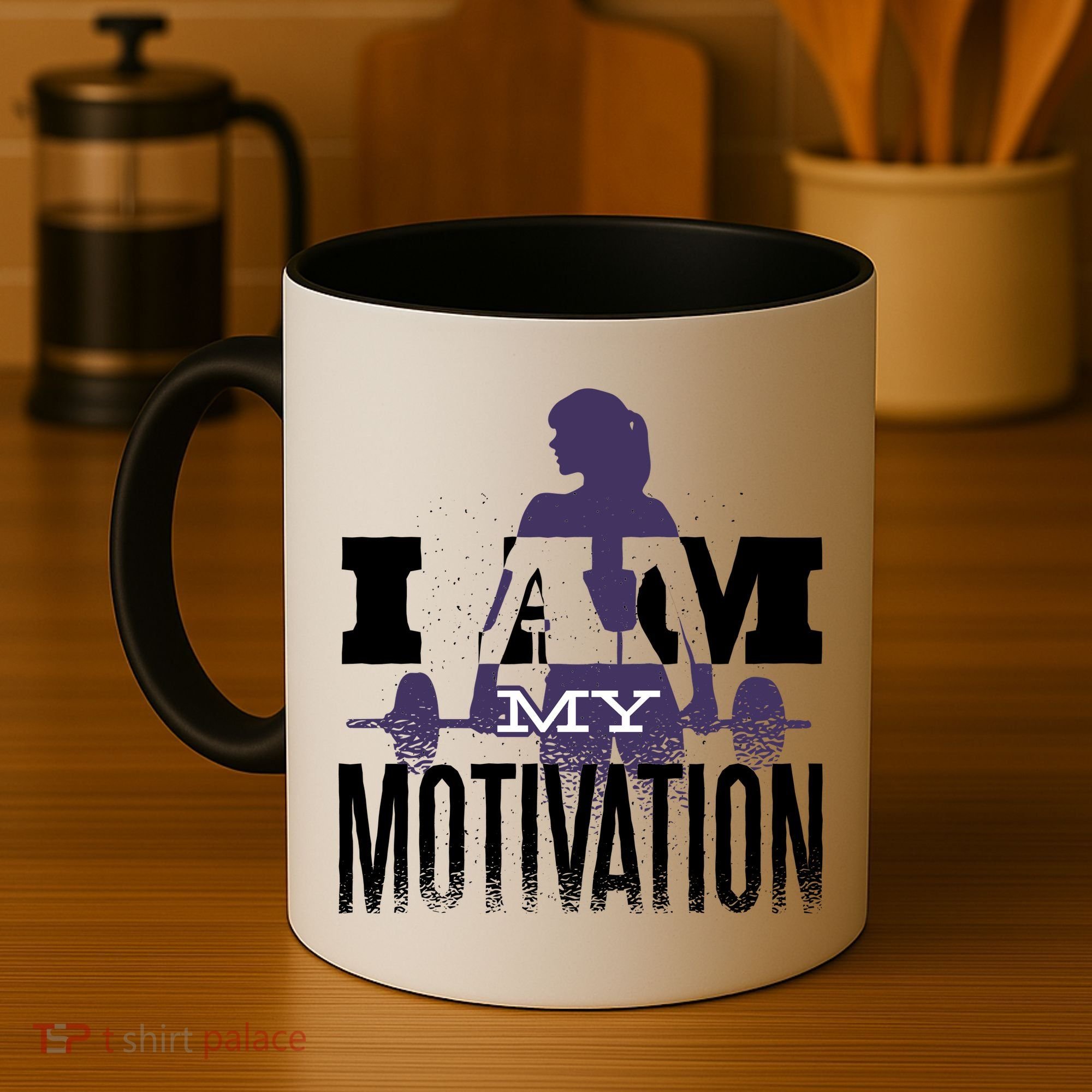 I Am My Motivation Gym Exercise Workout Coffee Mug