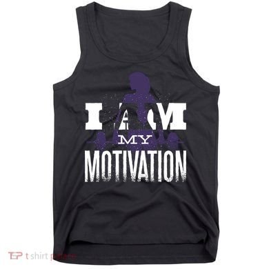 I Am My Motivation Gym Exercise Workout Tank Top