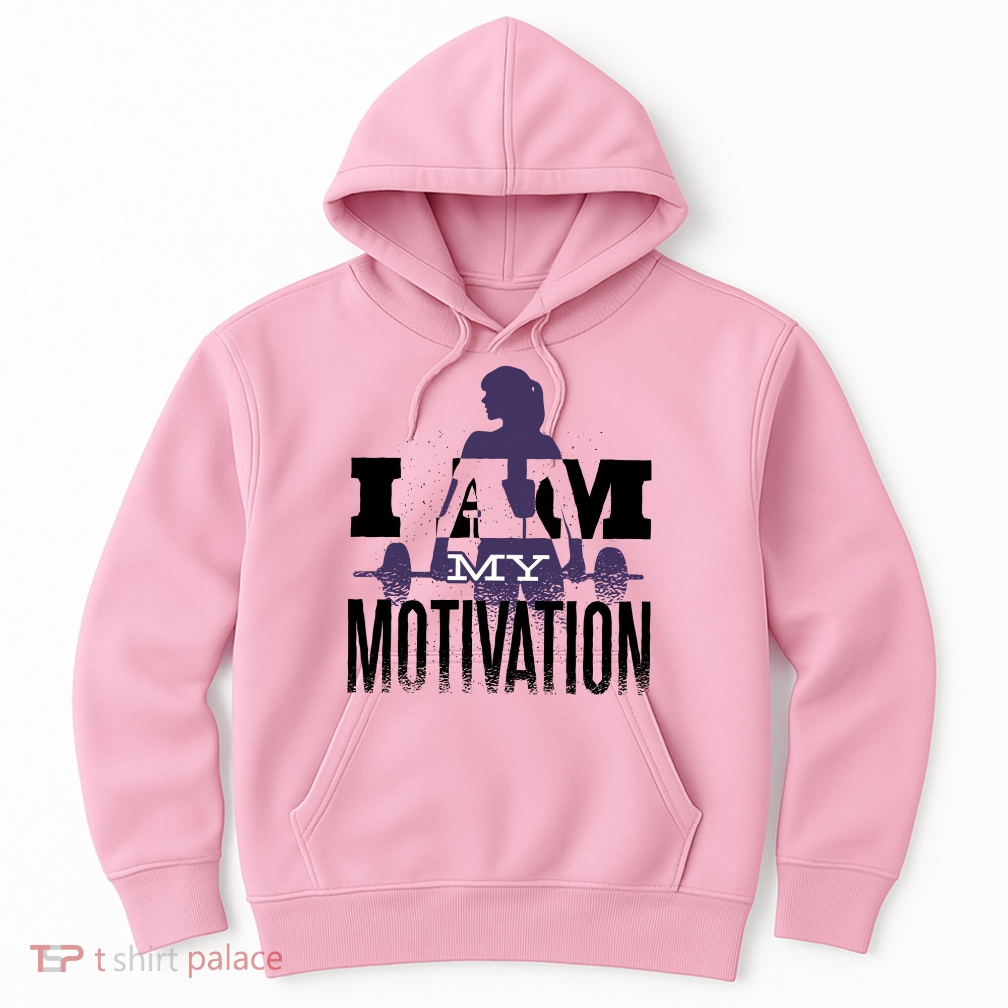 I Am My Motivation Gym Exercise Workout Hoodie