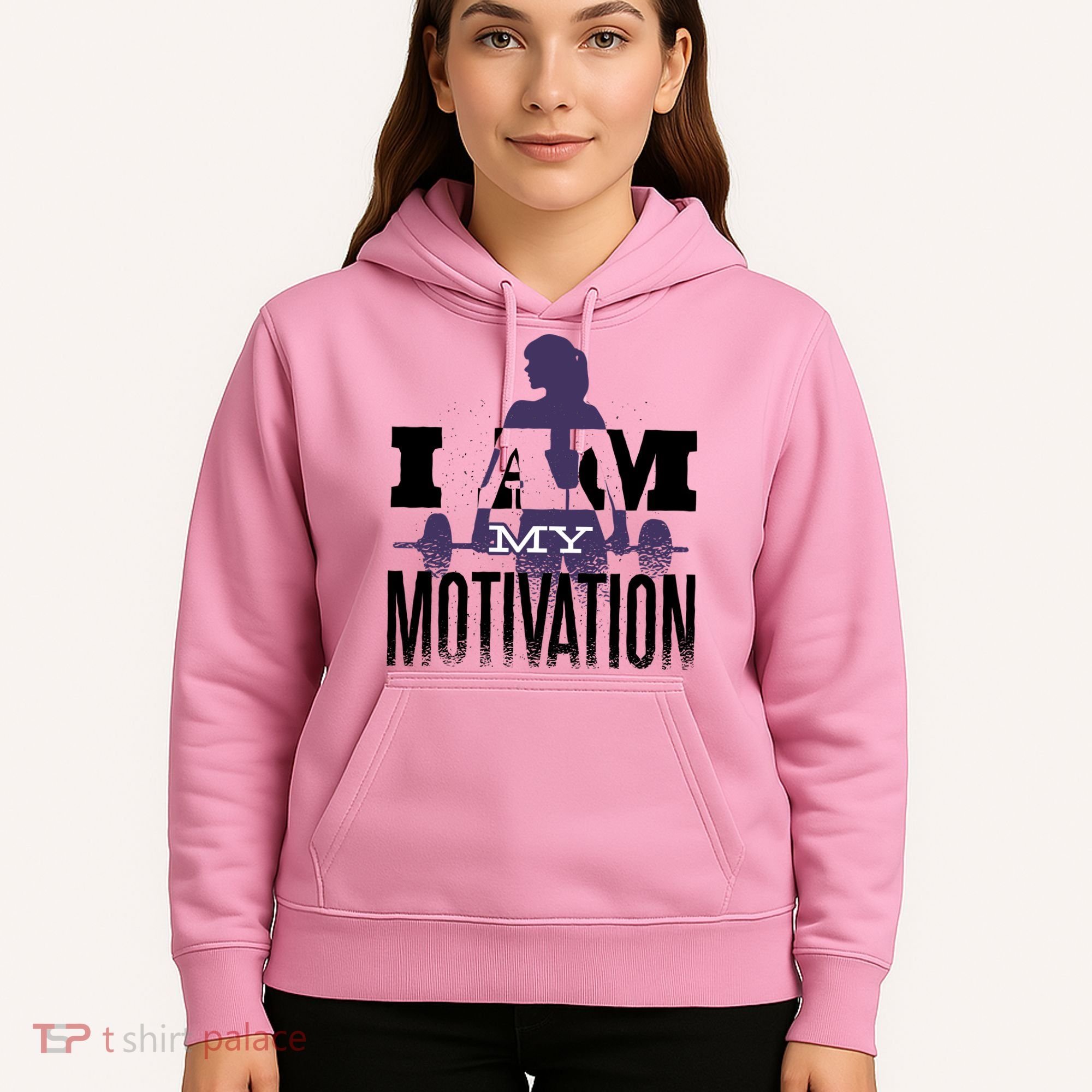 I Am My Motivation Gym Exercise Workout Hoodie