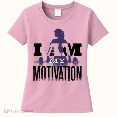 I Am My Motivation Gym Exercise Workout Women's T-Shirt