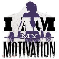 I Am My Motivation Gym Exercise Workout Ceramic Ornament thumb 2