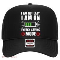 I Am Not Lazy I Am On Energy Saving Mode Funny Hat thumb 0
