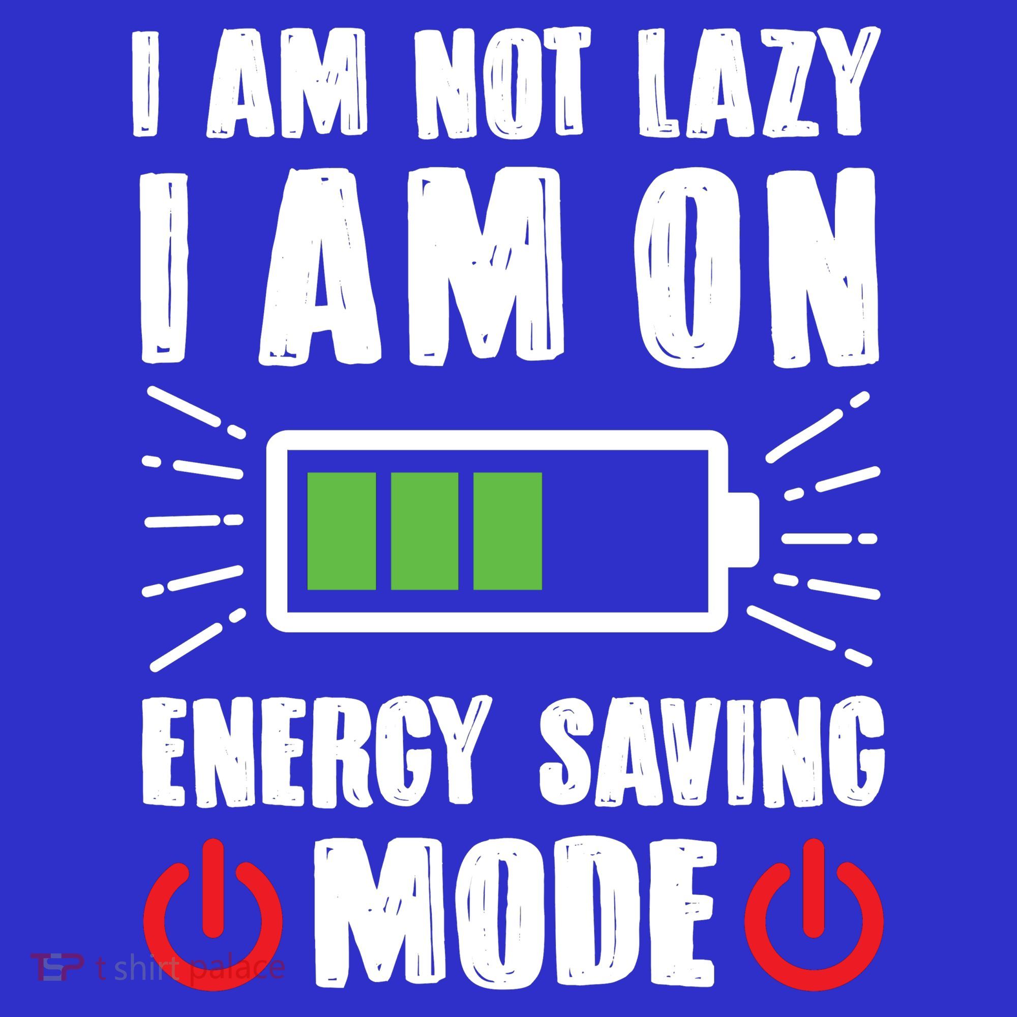 I Am Not Lazy I Am On Energy Saving Mode Funny Kids Sweatshirt