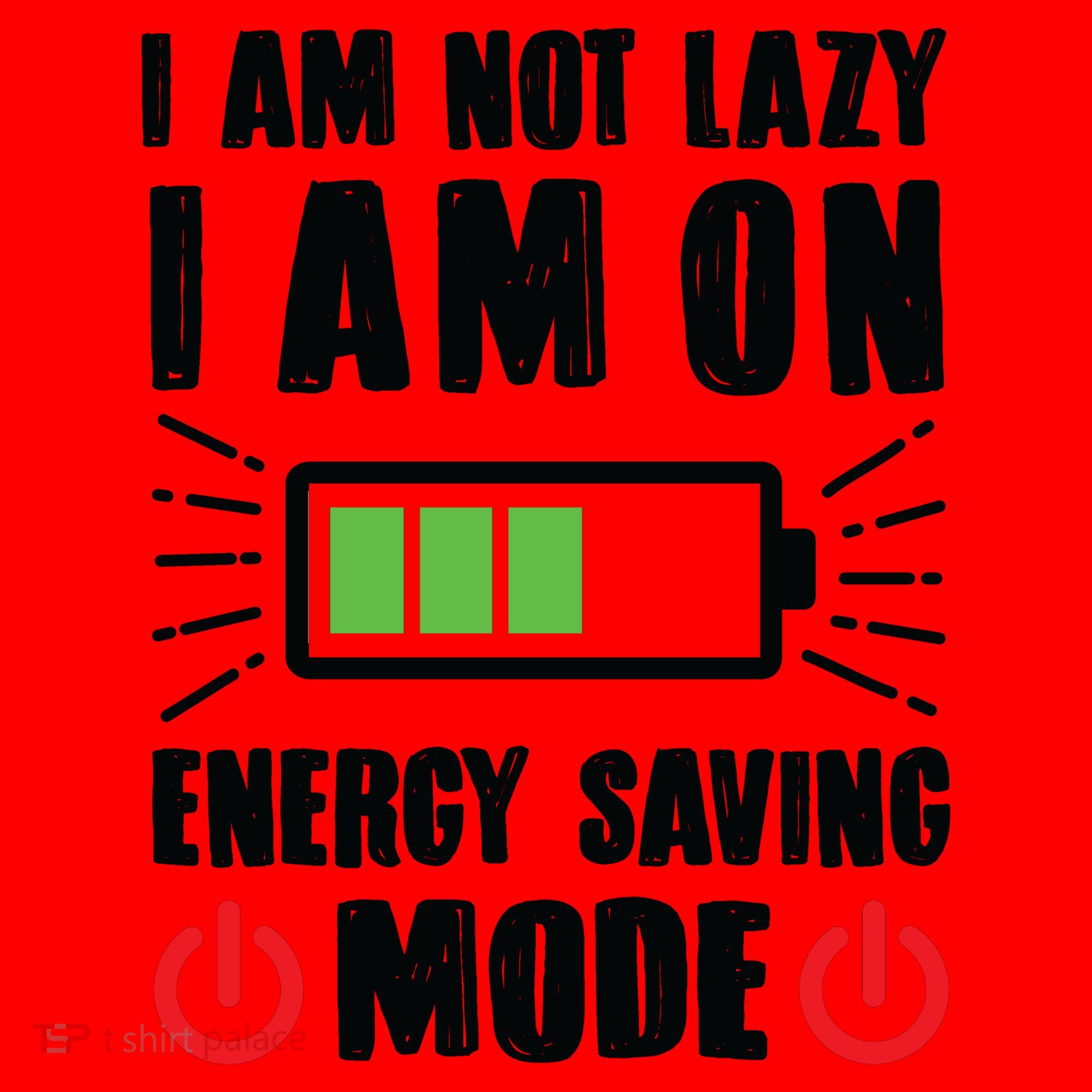 I Am Not Lazy I Am On Energy Saving Mode Funny Santa Hat