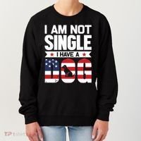 I Am Not Single I Have A Dog Women's Sweatshirt thumb 0