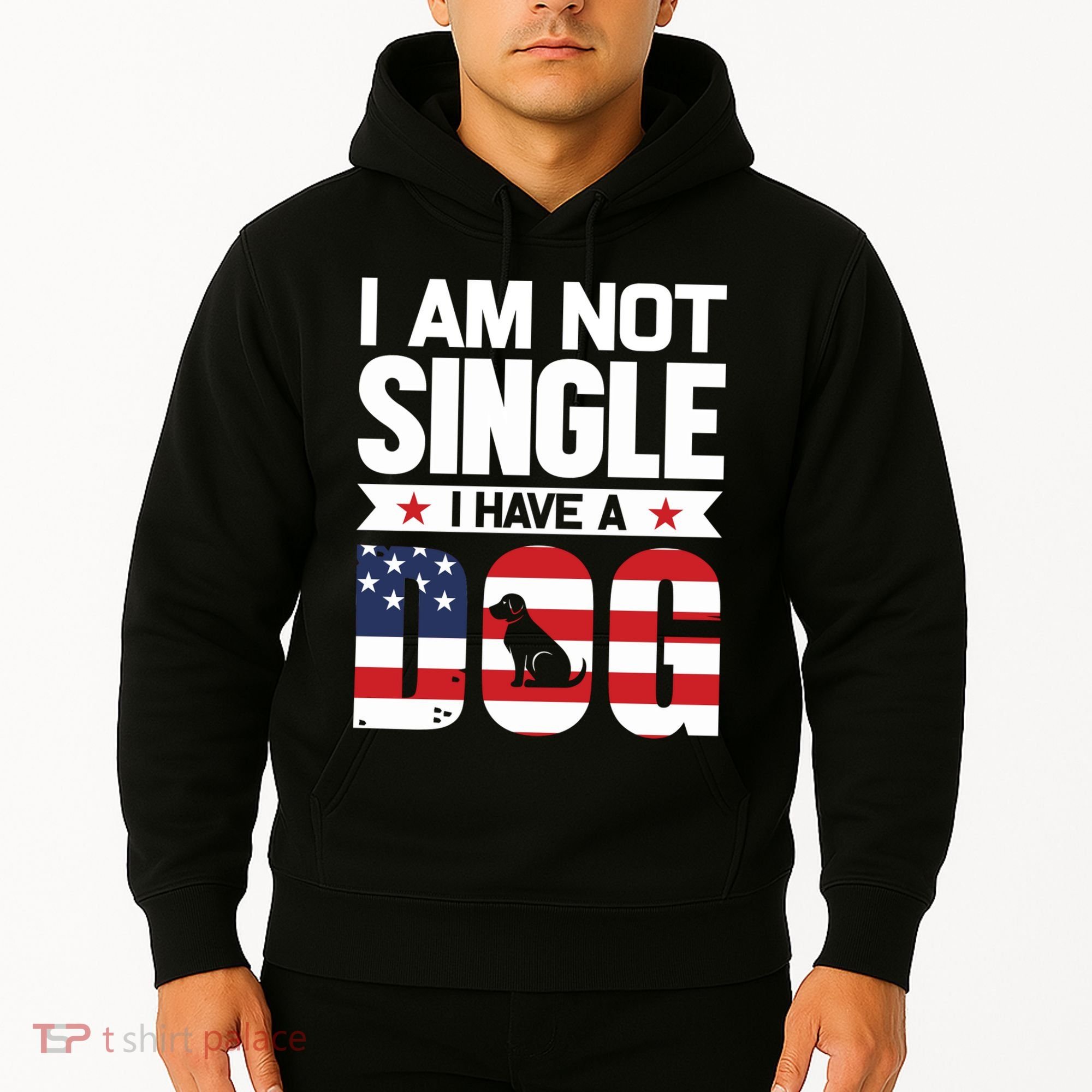 I Am Not Single I Have A Dog Hoodie