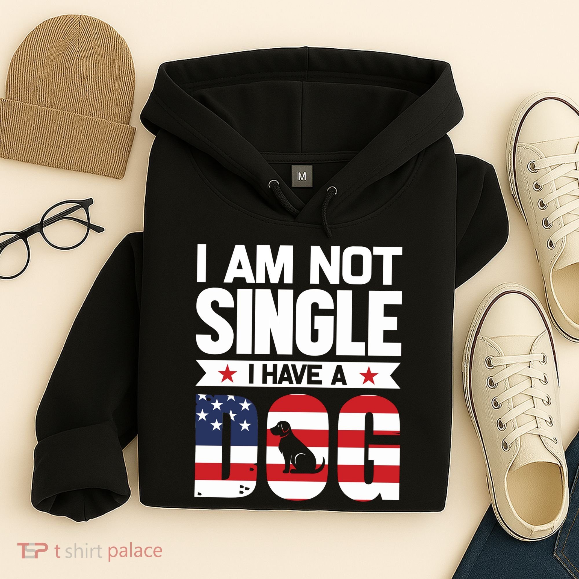I Am Not Single I Have A Dog Hoodie