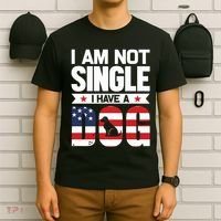 I Am Not Single I Have A Dog T-Shirt thumb 6