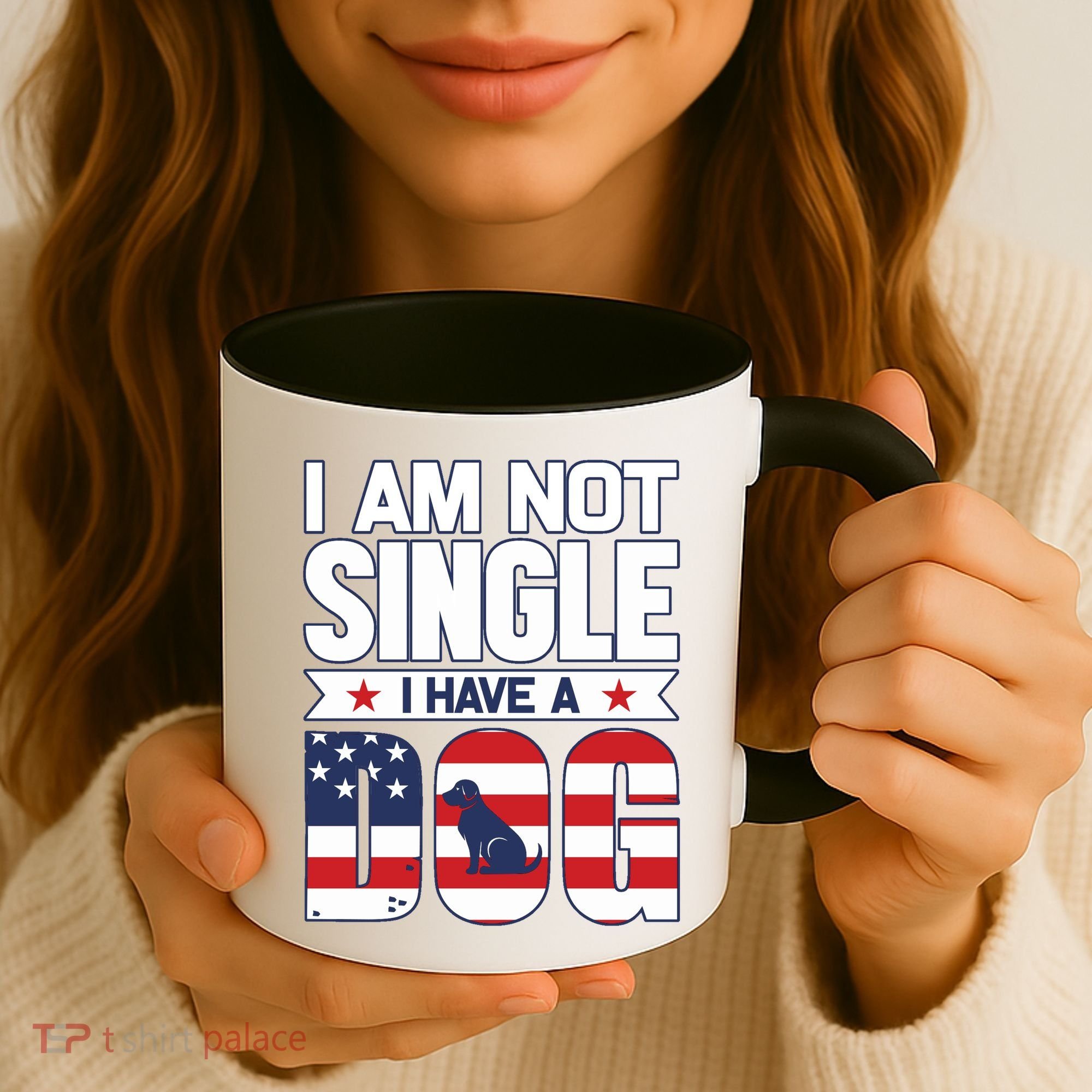 I Am Not Single I Have A Dog Coffee Mug