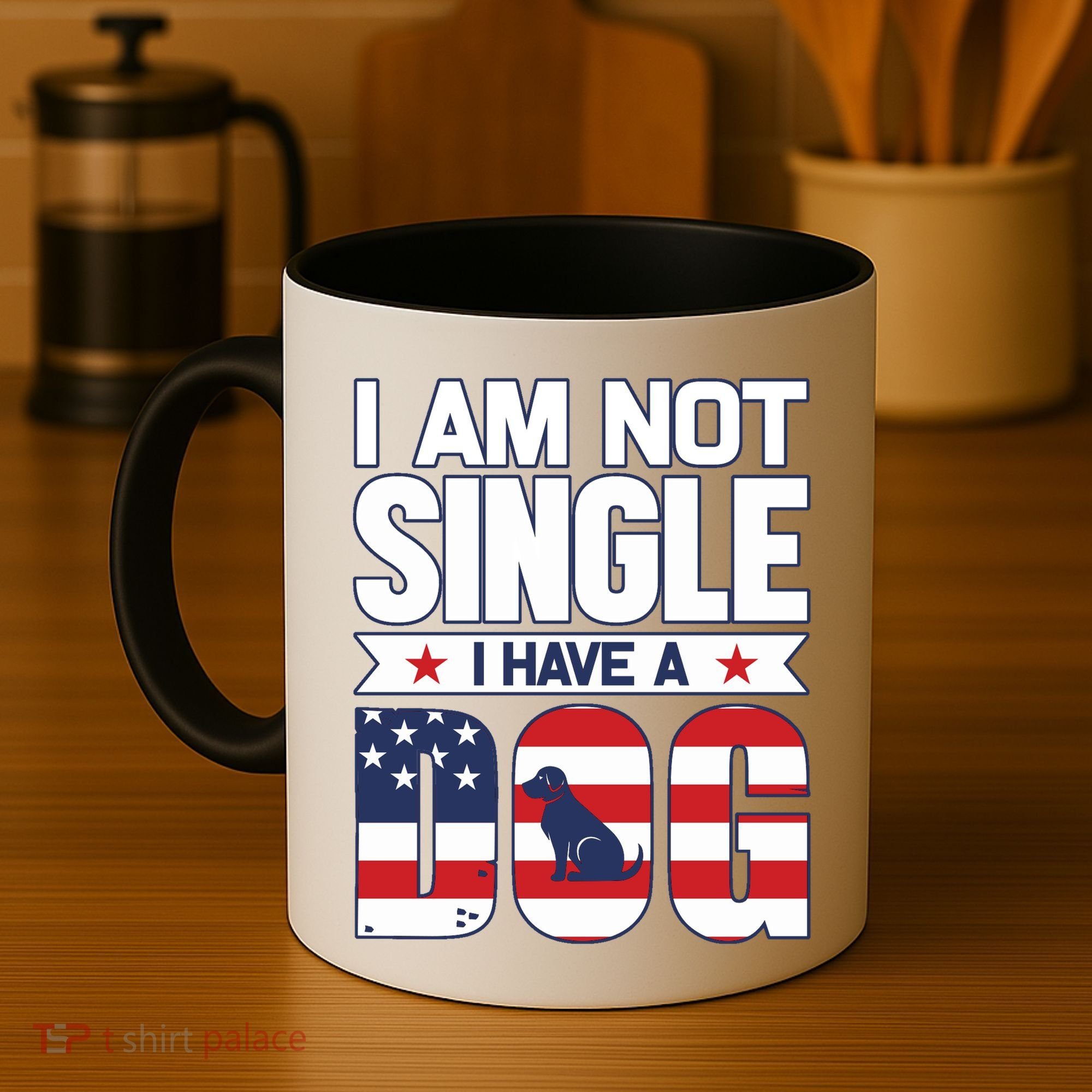 I Am Not Single I Have A Dog Coffee Mug