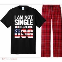 I Am Not Single I Have A Dog Pajama Set thumb 0